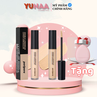 [Y221] Kem Che Khuyết Điểm PERIPERA Double Longwear Cover Concealer