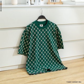 Áo Thun Nam In Ô Vuông BỜM SHOP (Beacon Denim cũ) Mã AOPG57 Phong Cách Thời Trang Nam Đẹp Màu Rêu