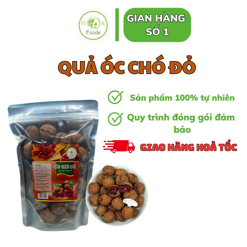 Quả óc chó đỏ 1kg