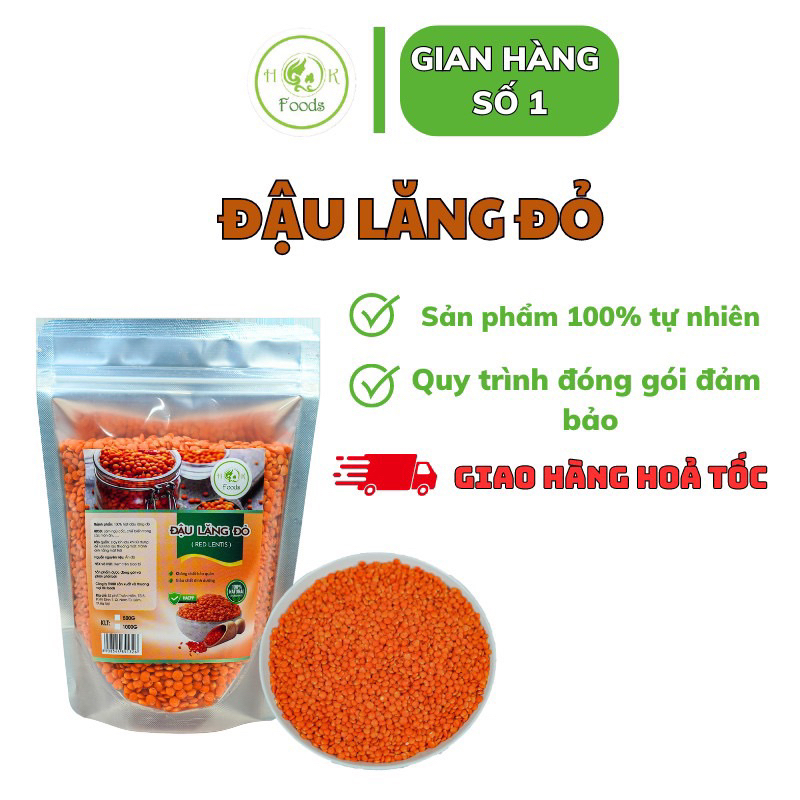 Đậu Lăng đỏ túi zip 500g