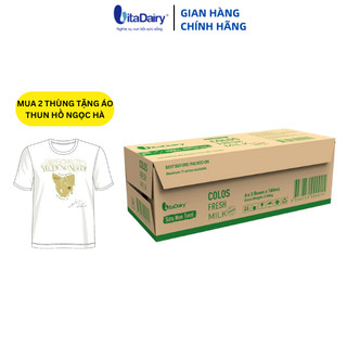 Sữa non tươi Vitadairy Colos Fresh Milk 180ml thùng 24 hộp - VitaDairy