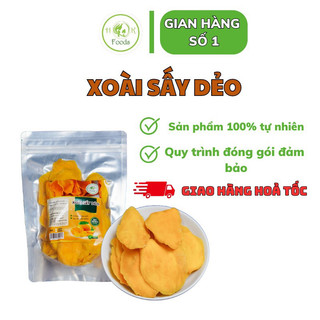 Xoài sấy dẻo loại 1 - 500g túi zip