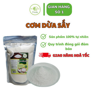 500g Bột Cơm dừa nguyên chất xay mịn - đặc sản bến tre
