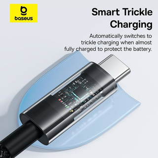 Cáp Sạc Nhanh Baseus Gem Fast-Charging Data Cable USB to Type-C 100W