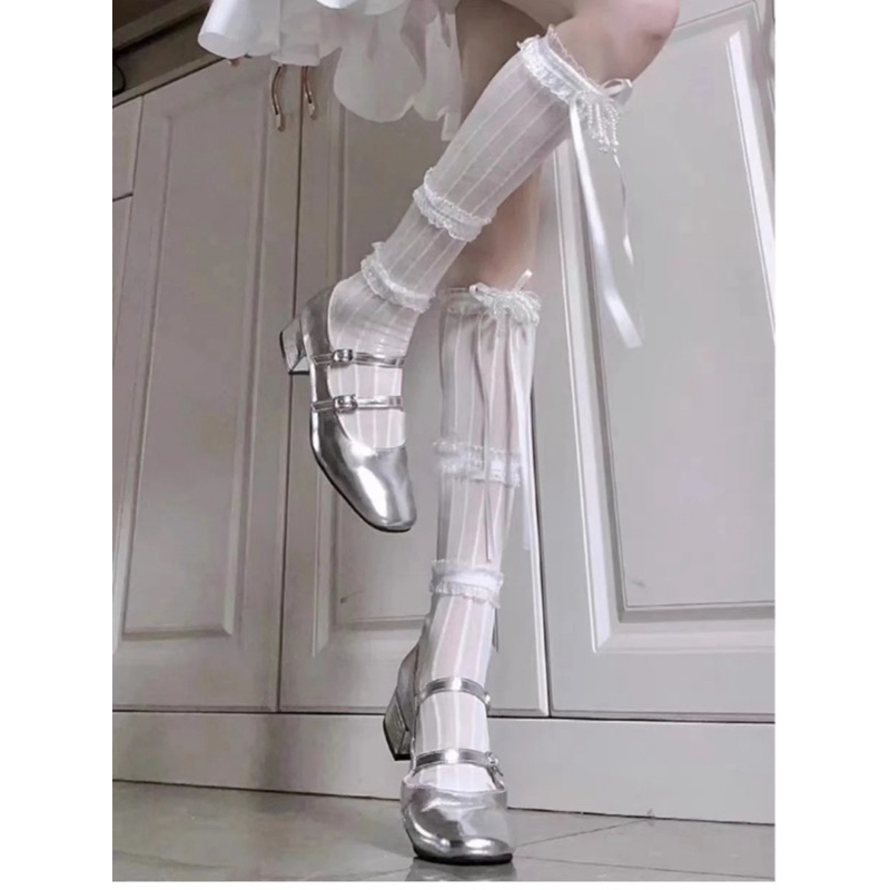 Giày oxford marry jane quai mảnh cài new