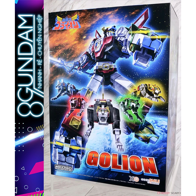 Mô Hình Lắp Ráp MODEROID Golion "Voltron"