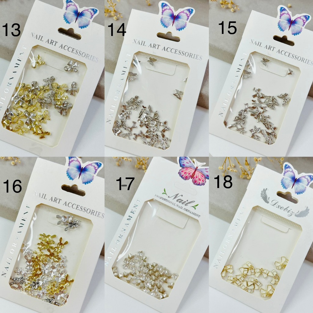 Charm đính móng nhiều mẫu ( 50 mẫu)