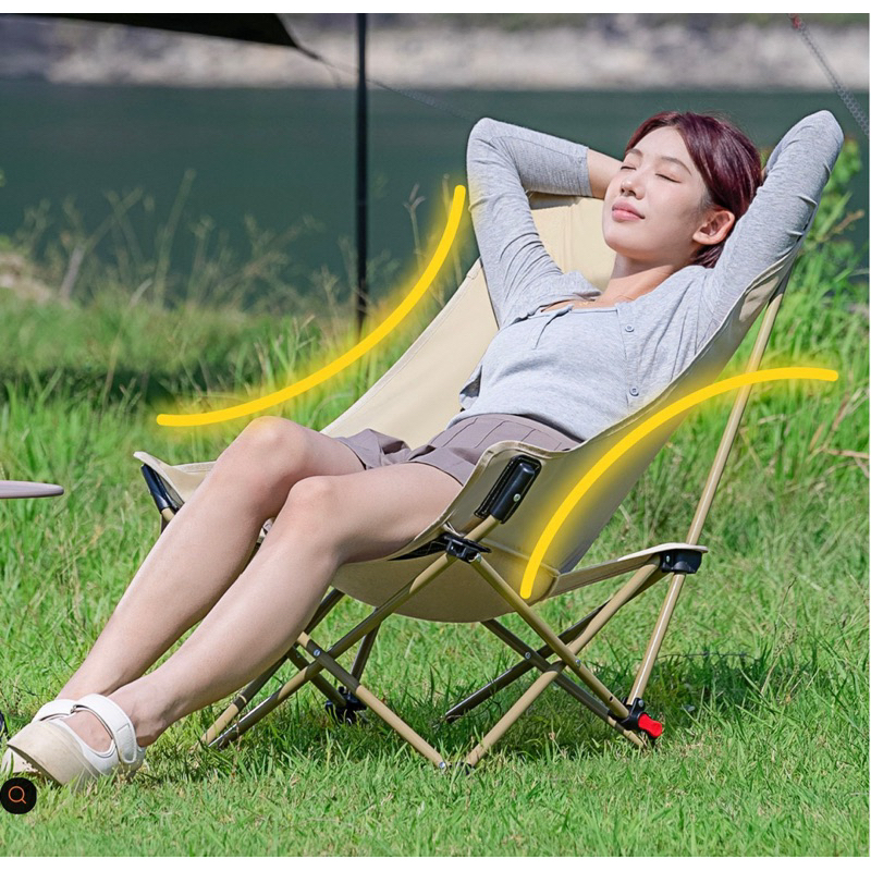 Ghế camping mặt trăng ngả nằm chính hãng Tanlook