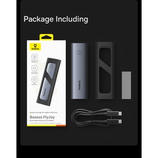 Box ổ cứng SSD M2 NVMe Baseus OH194 cổng Type C tốc độ 10Gbps -Bảo Hành 6 tháng