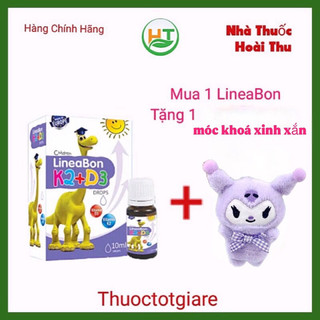[ Kèm Quà Tặng ] LineaBon K2 + D3 dùng cho trẻ sơ sinh - Hàng chính hãng