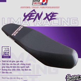 Yên xe Uma Racing chính hãng cho Ex135 150 Winner lắp đặt như zin