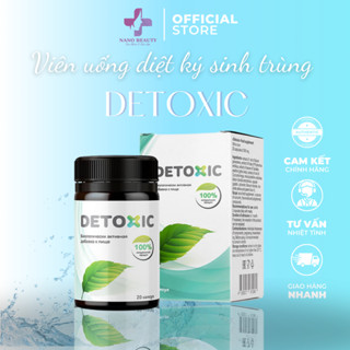 DETOXIC NGA - diệt ký sinh trùng, thải độc hoàn toàn, làm sạch hệ tiêu hoá, tẩy sạch giun sáng