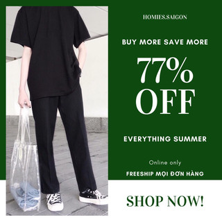 Quần tây nam, Quần âu nam, nữ skinny trơn basic - Homies Saigon