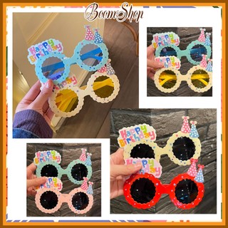 Kính Happy Birthday - phụ kiện sinh nhật cho bé