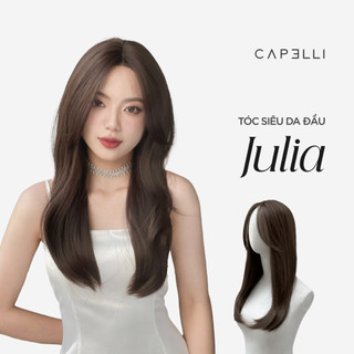 Tóc giả siêu da đầu capelli julia premium wig