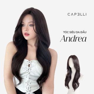 Tóc giả siêu da đầu capelli andrea premium wig