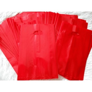  1Kg túi bóng Pe hột xoài đỏ nilong đỏ đựng quà bọc hàng loại dai bền đẹp đủ mọi kích thước 