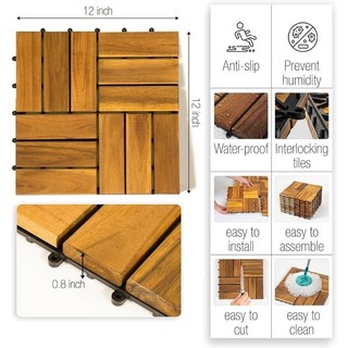 [SALLY SHOP] Ván sàn gỗ ngoài trời, lót ban công, sân vườn, spa, hồ bơi...HÀNG CHẤT LƯỢNG