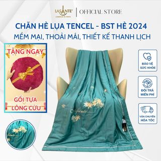 Chăn hè trần bông mát lạnh Tencel 100s LASANTE 2mx2m3,mềm mại, mát mẻ cho mùa hè