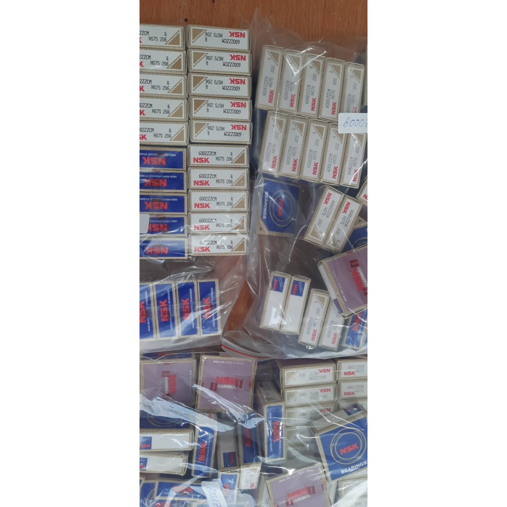 Vòng bi cho máy tự động chuyên dụng NSK 6000ZZ 6002ZZ 6001ZZ