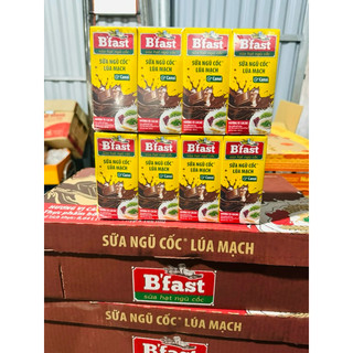Thùng 48 hộp sữa ngũ cốc lúa mạch b’fast vị ca cao x 180ml
