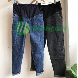 Quần bò bầu, quần Jean bầu 2 màu gân hàng QUẢNG CHÂU (có ảnh THẬT) - Tổng kho đồ bầu