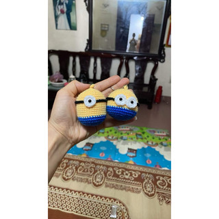 Móc khoá len Minion ngộ nghĩnh-Handmade