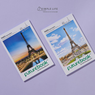 [THANH LÝ] Tập Sinh Viên - Vở Ô Ly Ngang B5 Tháp Paris Futurebook 200 trang 60 gsm (DK-SV182)