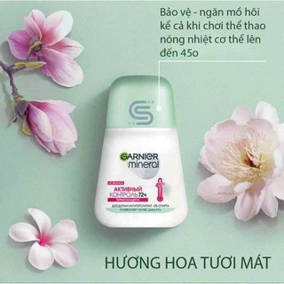 [Date mới - Mẫu mới]Lăn nách khử mùi Garnier Nga