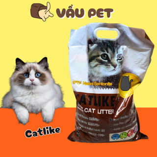 Cát Vệ Sinh Cho Mèo Catlike 18l - Cát Cho Mèo Khử Mùi Siêu Tiết Kiệm