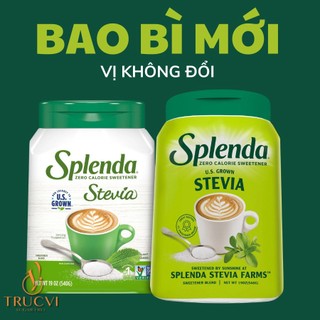 Đường Cỏ Ngọt SPLENDA STEVIA ( ăn kiêng ,eat clean, keto, tiểu đường, low carb)