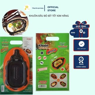 Khuôn Bò Bít Tết/ Đầu Bò Chống Dính Kim Hằng Mta-Mart Sang Trọng, Cao Cấp, Hàng Chính Hãng