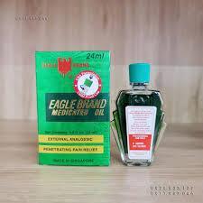 Dầu gió xanh con Ó Mỹ Eagle Brand 24ml