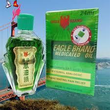 Dầu gió xanh con Ó Mỹ Eagle Brand 24ml