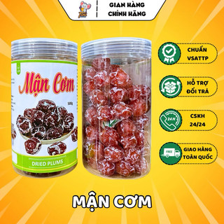 Ô mai mận cơm chua ngọt - lon 500g - đồ ăn vặt ngon rẻ