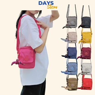 Túi Đeo Chéo UNISEX KT 13x16x6cm Tặng Kèm Móc Khóa Dễ Thương, Chất Liệu Vải Dù  Kháng Nước Mã KL192 ( ảnh thật )