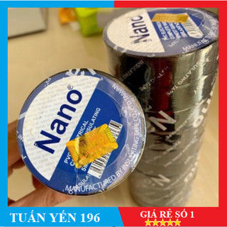 10 Cuộn băng keo điện nano chính hãng - 20y Màu Đen nn45