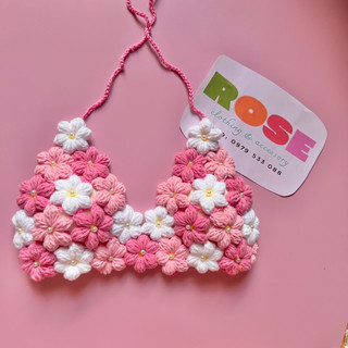 Áo kết hoa cúp người lớn handmade