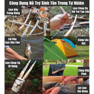 Dây dù paracord kim tuyến