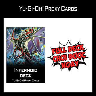 Bài yugioh - infernoid deck - bài in 1 mặt
