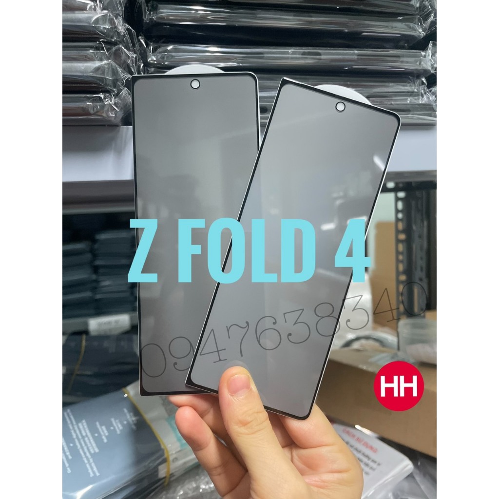 Kính cường lực chống nhìn trộm Samsung Z Fold 4 cảm ứng siêu mượt