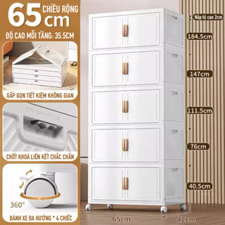 Tủ đựng đồ đa năng gấp gọn X-9142. Tủ đựng đồ nhà bếp có bánh xe di chuyển nhẹ nhàng tiện lợi.