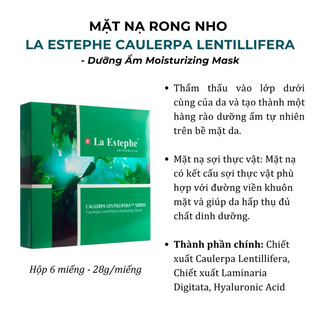 Mặt nạ La Estephe Thuỵ Sĩ cao cấp [Giá lẻ miếng]