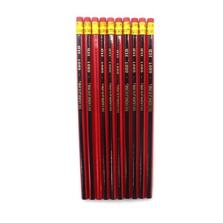 10 Bút Chì Hb 19Cm Kèm Tẩy - Thỏ Hồng VPP