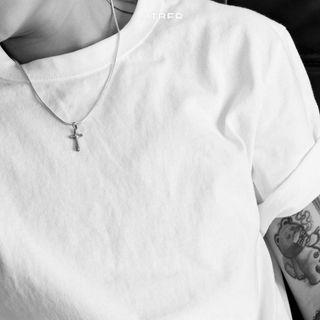 WOODEN CROSS PENDANT