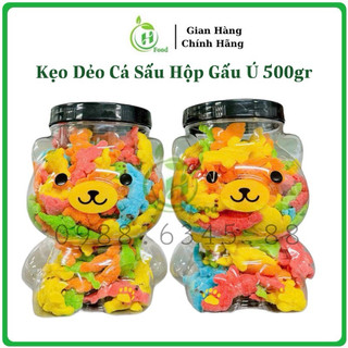 500gr kẹo dẻo trái cây cá sấu, kẹo cá sấu tuổi thơ