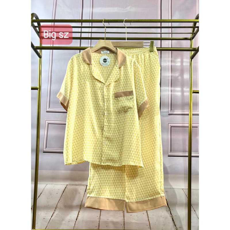 đồ pyjama BIGSIZE lụa mango