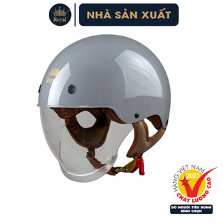  MŨ BẢO HIỂM NỬA ĐẦU 1 2 KÍNH ÂM LÓT THÁO RỜI CHÍNH HÃNG ROYAL M239 TẶNG THÊM 1 ÁO MƯA CAO CẤP  