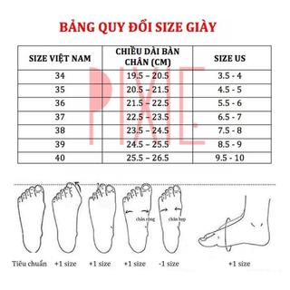 Giày Cao Gót 5cm Đế Vuông Mũi Nhọn Basic Pixie P055