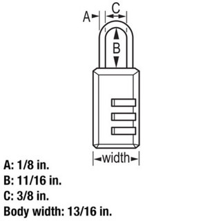 [Hỏa tốc HCM] Bộ 2 khóa vali Master Lock 646T - MSOFT